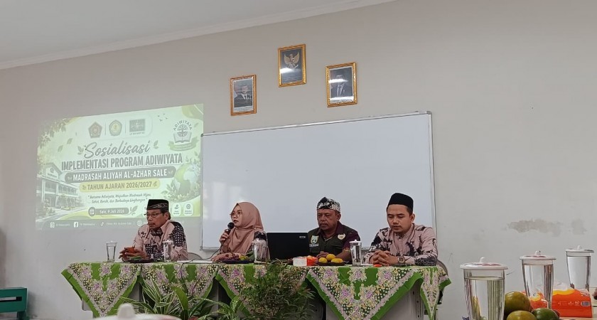 MA Al-Azhar Sale Perkuat Komitmen Sekolah Berbudaya Lingkungan melalui Sosialisasi Implementasi Program Adiwiyata Tahun Ajaran 2026/2027